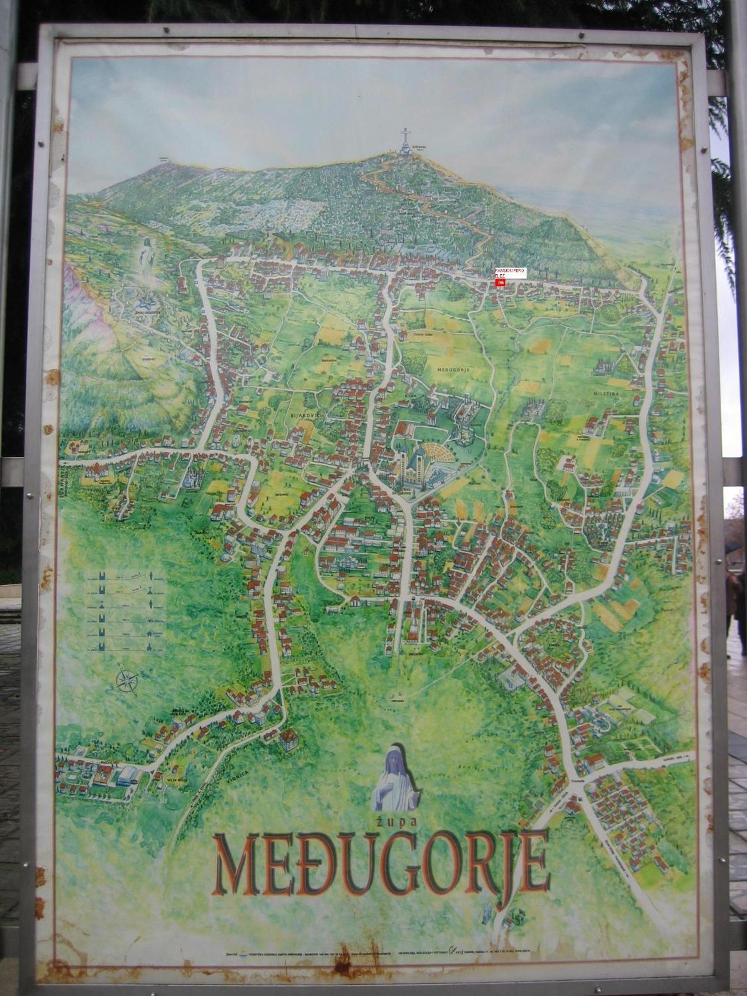 Pansion Pero Elez Medjugorje Hotell Exteriör bild